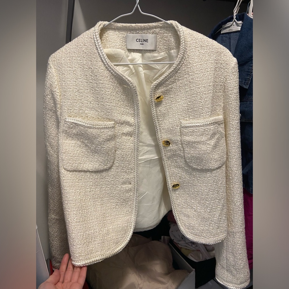 Celine tweed jacket